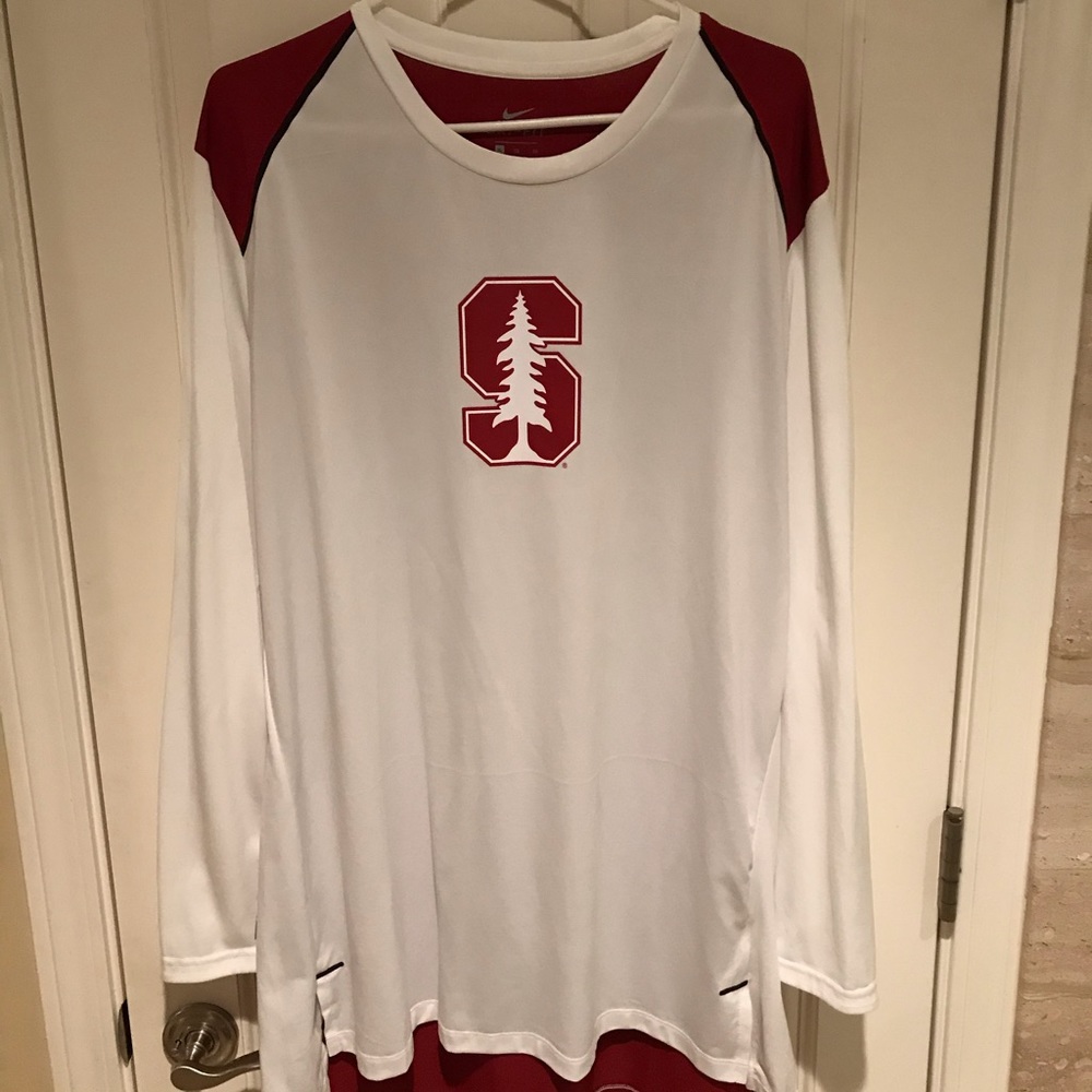Stanford Nike shooting shirt